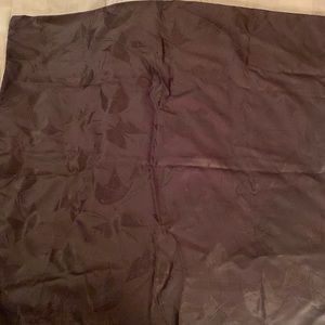 NEW Scandia Down Black European Square Sham